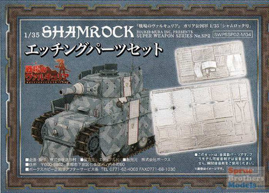 ZKMA28830 1:35 Zoukei-Mura Shamrock Photo Etch Detail Set