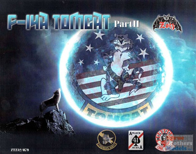 ZTZ32079 1:32 Zotz Decals - F-14A Tomcat Part 2 VF-1 VF-33 VF-41