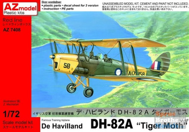 AZM7408 1:72 AZ Model De Havilland DH-82A Tiger Moth RAAF - Sprue