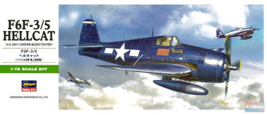 HAS00241 1:72 Hasegawa F6F-3 F6F-5 Hellcat - Sprue Brothers Models LLC