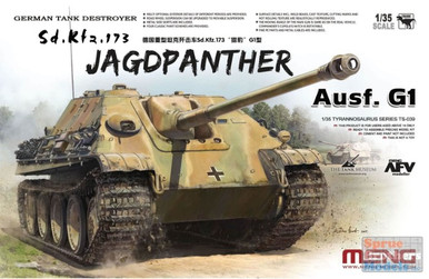 その他 1/35 AMMO King Tiger & MENG Jagdpanther MNGTS039 1:35 Meng Sd.Kfz.173 Jagdpanther Ausf.G1 German Tank