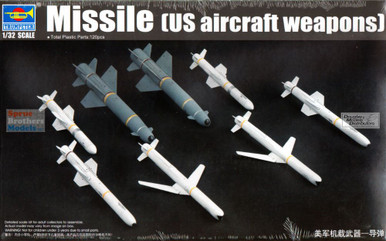 TRP03306 1:32 Trumpeter US Aircraft Weapons Set: Air-to-Ground Missiles