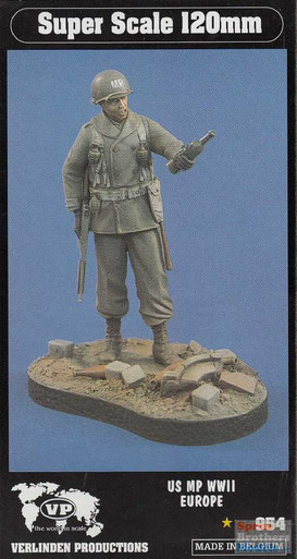 VER0954 120mm Verlinden Figure - US MP WWII Europe - Sprue