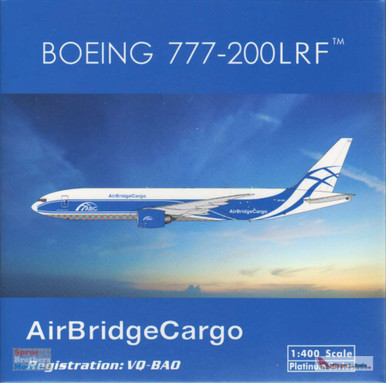 PHX11667 1:400 Phoenix Model AirBridge Cargo B777-200LRF Reg #VQ