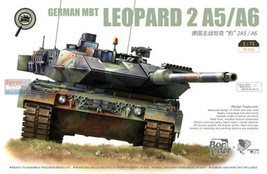 BDMTK7201 1:72 Border Model Leopard 2 A5/A6 - Sprue Brothers