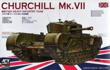 AFV35324 1:35 AFV Club Churchill Mk.VII British Heavy Infantry