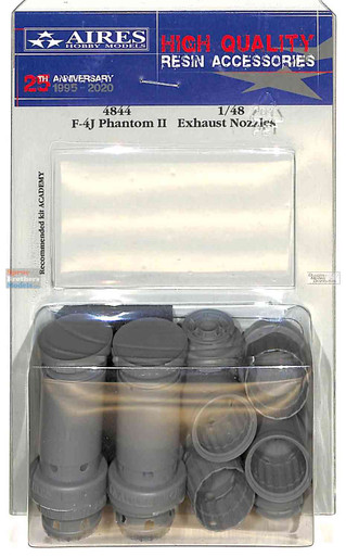 ARS4844 1:48 Aires F-4J Phantom II Exhaust Nozzle Set (ACA kit
