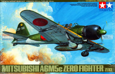 TAM61027 1:48 Tamiya Mitsubishi A6M5c Zero Fighter (Zeke 