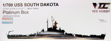 VEEP57005P 1:700 Vee Hobby USS South Dakota 1944 PLATINUM EDITION