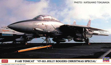 HAS02391 1:72 Hasegawa F-14B Tomcat VF-103 Jolly Rogers Christmas