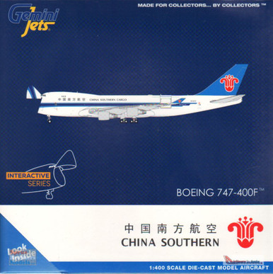 GEMGJ2065 1:400 Gemini Jets China Southern B747-400F(SCD 