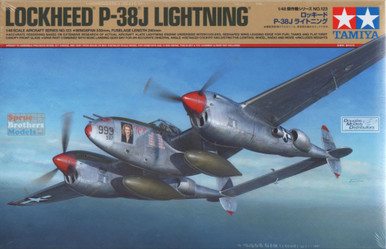 TAM61123 1:48 Tamiya Lockheed P-38J Lightning - Sprue Brothers