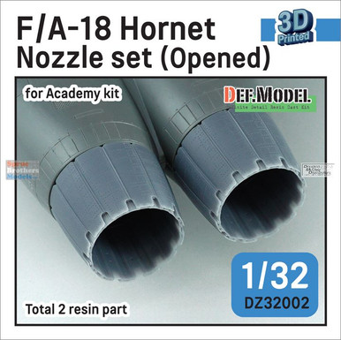 DEFDZ32002 1:32 DEF Model F-18A F-18B F-18C F-18D Hornet Exhaust