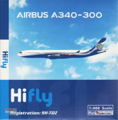 PHX11771 1:400 Phoenix Model HiFly Airbus A340-300 Reg #9H 