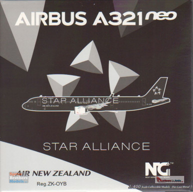 NGM13056 1:400 NG Model Air New Zealand Airbus A321neo Reg