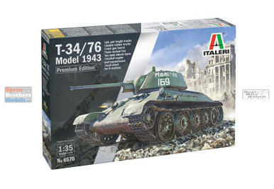 ITA6570 1:35 Italeri T-34/76 Model 1943 Premium Edition - Sprue