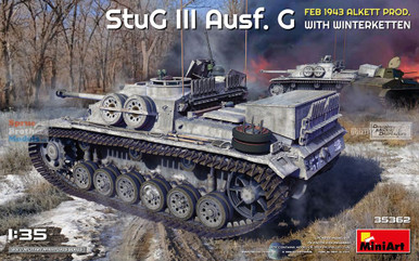 MIA35362 1:35 Miniart StuG III Ausf.G with Winterkretten Feb 1943