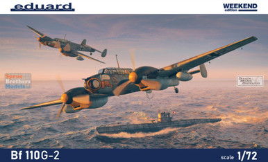 EDU07468 1:72 Eduard Bf110G-2 Weekend Edition - Sprue Brothers