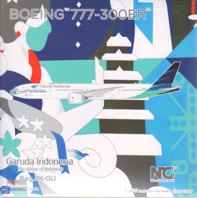NGM73023 1:400 NG Model Garuda Indonesia B777-300ER Reg #PK-GIJ
