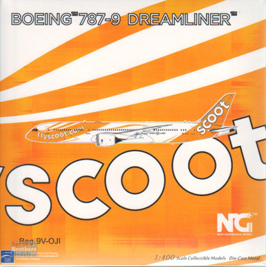 NGM55097 1:400 NG Model Scoot B787-9 Reg #9V-OJI (pre-painted/pre-built)