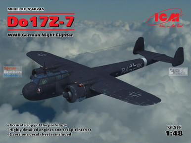 ICM48245 1:48 ICM Do17Z-7 WW2 German Night Fighter - Sprue