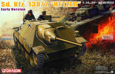 DML6708 1:35 Dragon Sd.Kfz.138/2 Hetzer Early Version - Sprue