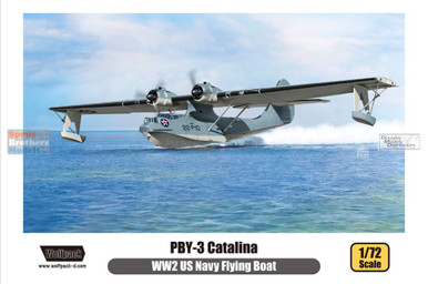 WPD17213 1:72 Wolfpack PBY-3 Catalina - Sprue Brothers Models LLC