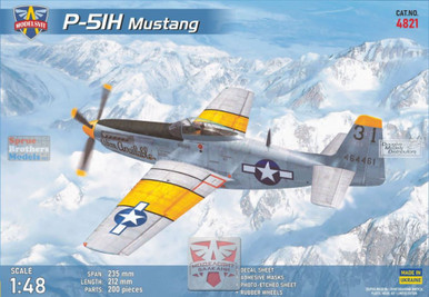 MDV48021 1:48 Modelsvit P-51H Mustang - Sprue Brothers Models LLC
