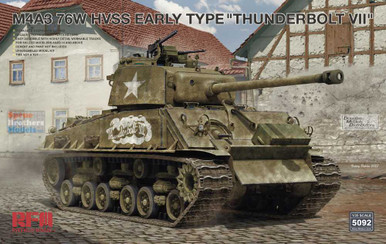 RFMRM5092 1:35 Rye Field Model M4A3 76W HVSS Early Type