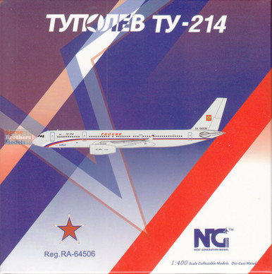 Tu/TuメロハーAOR NGM40016 1:400 NG Model Russia State Transport Company Tupolev Tu