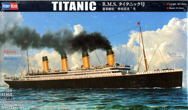 HBS83420 1:700 Hobby Boss RMS Titantic - Sprue Brothers Models LLC