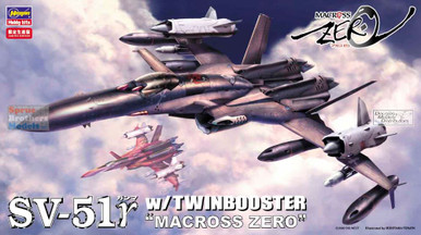 HAS65776 1:72 Hasegawa SV-51 with Twinbooster 'Macross Zero