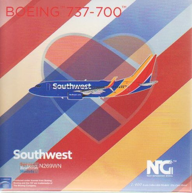 NGM77041 1:400 NG Model Southwest Airlines B737-700(S) Reg #N269WN