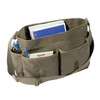 Canvas Classic Messenger Bag with Military Stencil