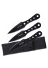 Perfect Point Stainless Steel Throwing Knives (set of 3)