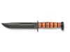 KA-BAR Utility Knife ' Dog's Head '  (Leather Sheath)
