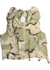 PASGT Vest Flak Cover , 3 Color Desert