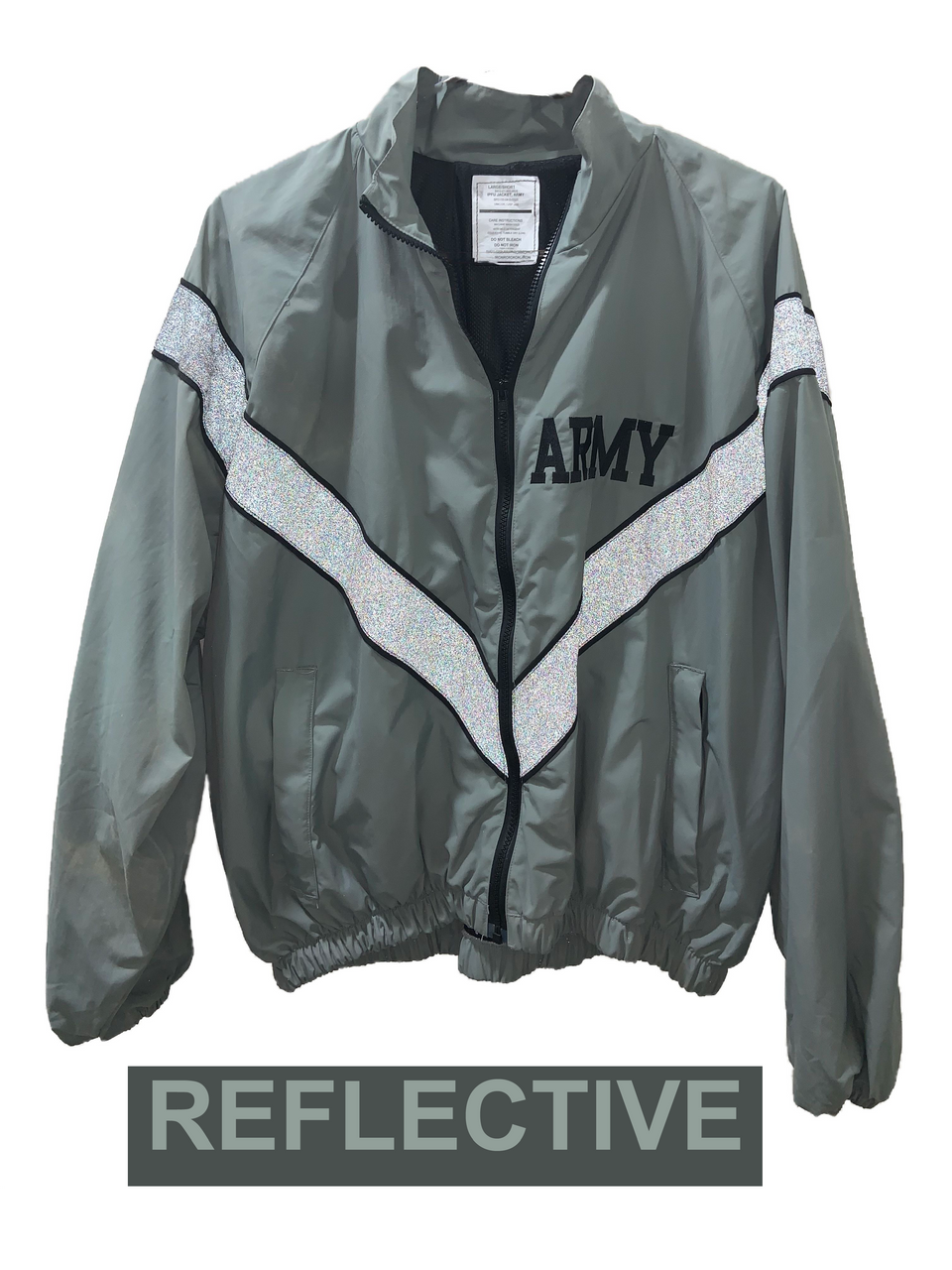 アウターその他 HUECLOSET Army US Windbreaker SE509 Army Grey PT Jacket Wind Breaker - SGT TROYS