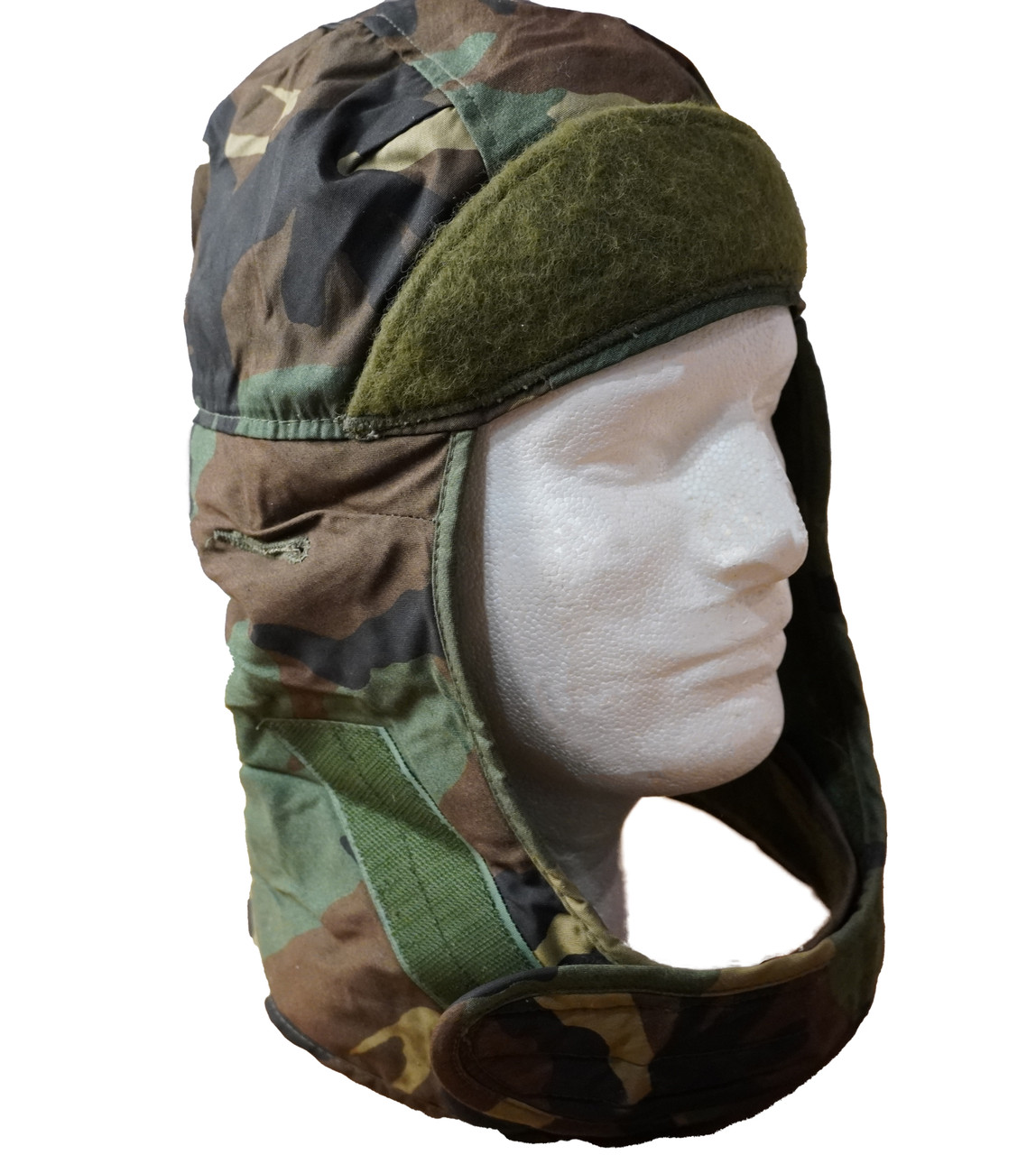 Original Military Issue Helmet Liner Woodland Camo