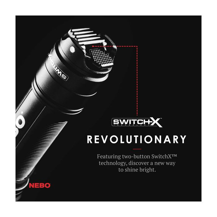 Nebo REDLINE X Rechargeable LED Flashlight 1800 Lumen Turbo Mode