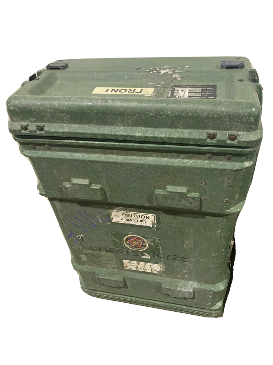 Military Large Pelican Hardigg Hard Case Transport Storage Case Military Large Pelican Hardigg Hard Case Transport Storage Case