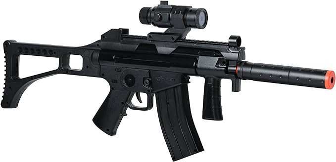 Game Face AS AEG Rifle TAC R91, Black Air Soft Gun - SGT TROYS
