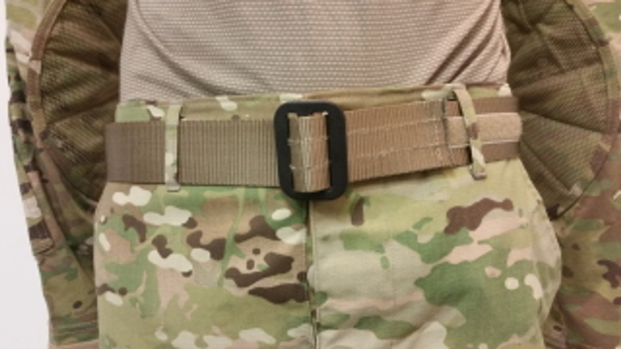 Raine Genuine Military Rigger Belt Made in USA - SGT TROYS