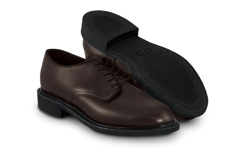 Rothco Hi Gloss Oxford Leather Shoes | SGT TROYS