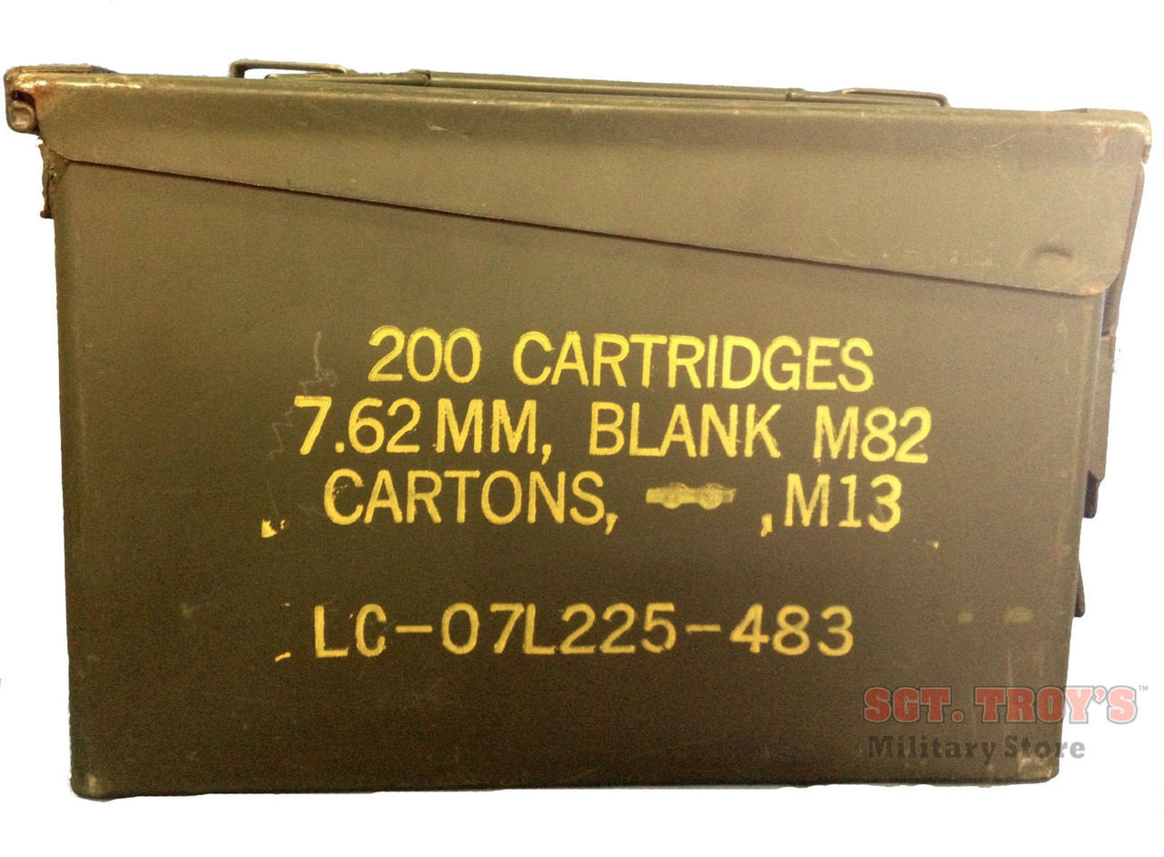 2-Pack .30 CAL Metal Ammo Can | SGT TROYS