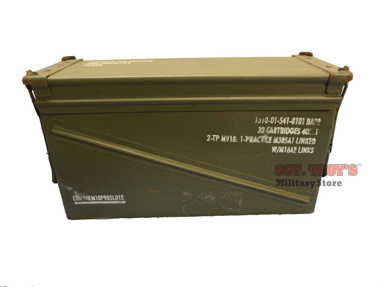 USGI .30 Cal 200 Round Ammo Can, 2 Pack [Genuine Army Issue]