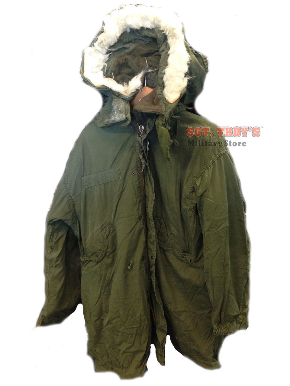 US Army Cold Weather Parka Jacket Medium Long 海外 即決-