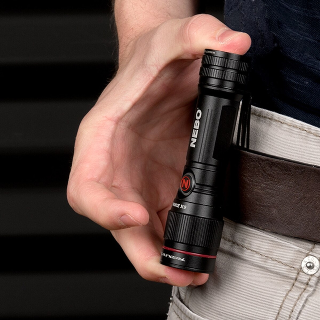 Rechargeable Pen Light Flashlight 360-Lumens: NEBO Inspector