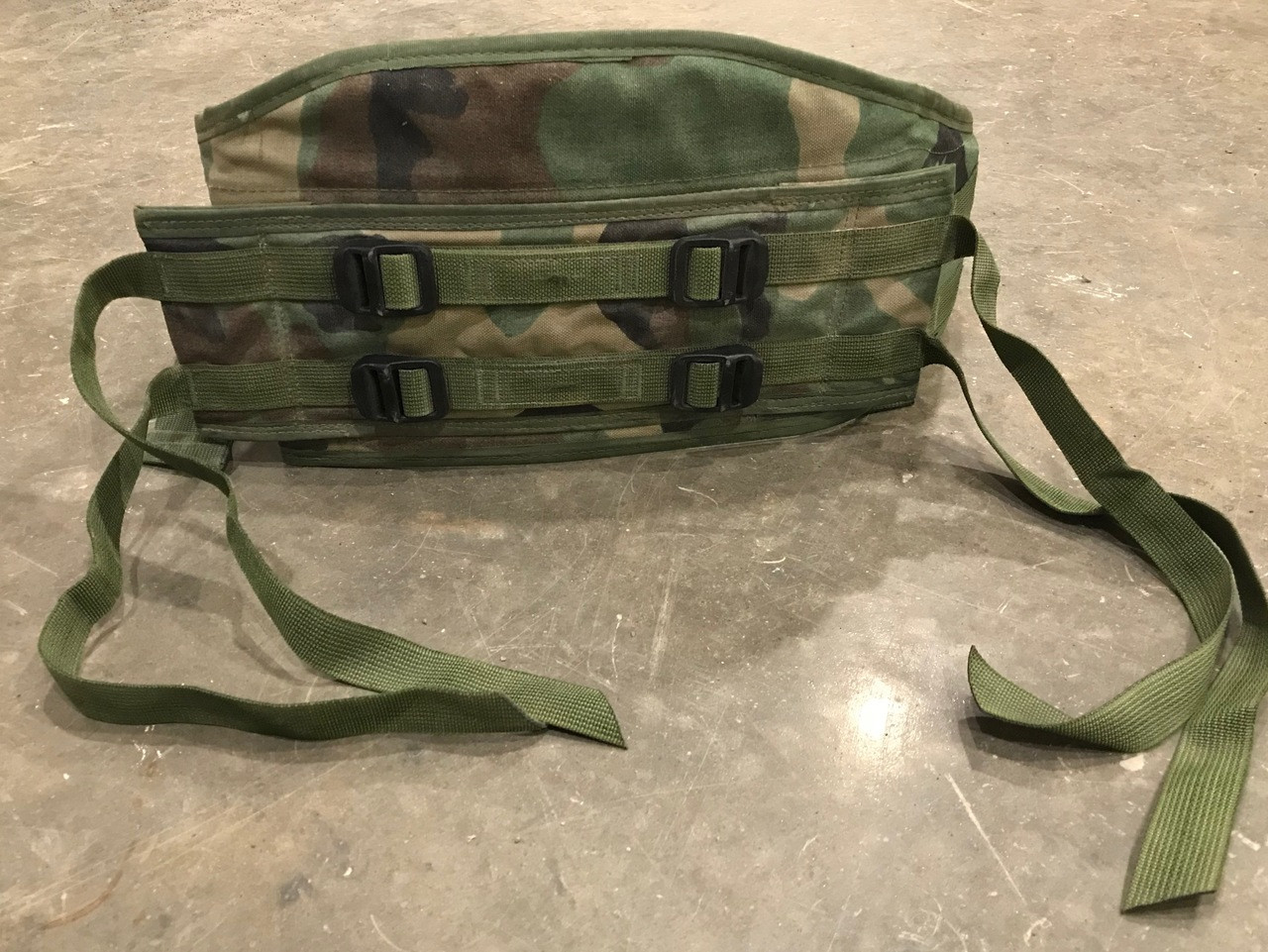Kidney Pad Molle Ii Molded Waist Belt Molle Medium Molle Ii Straps