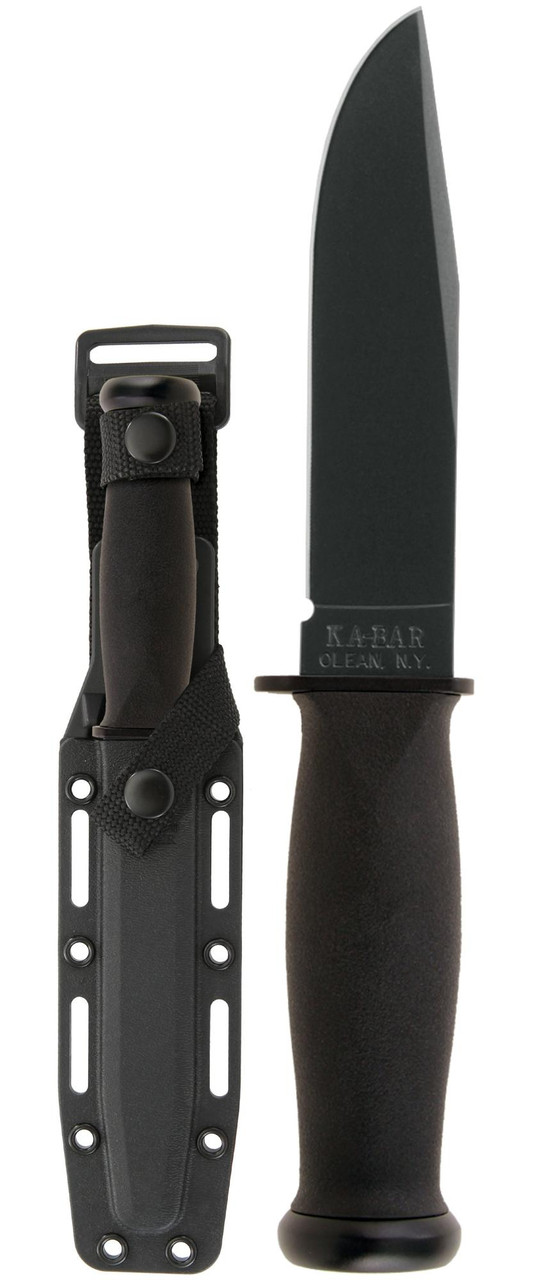 Ka-Bar Mark 1 MK1 Straight Edge with Sheath - SGT TROYS